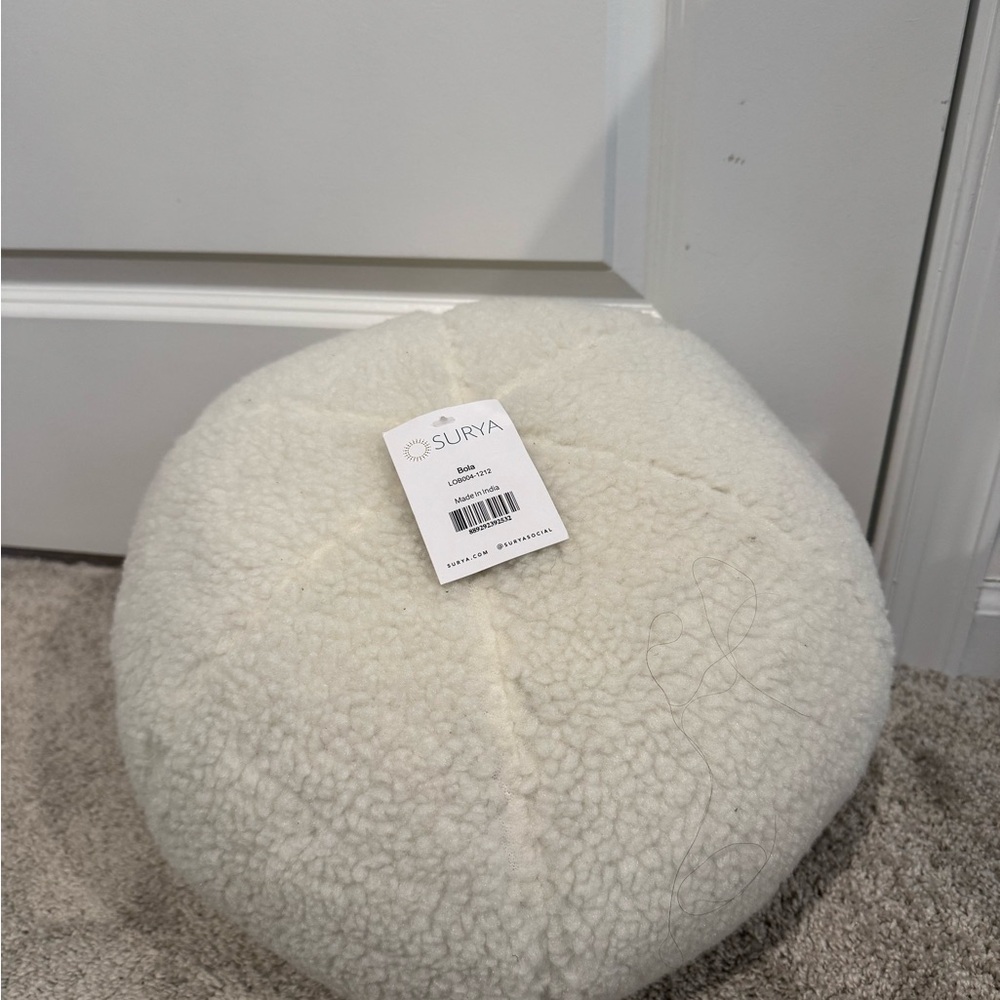 Surya accent pillow